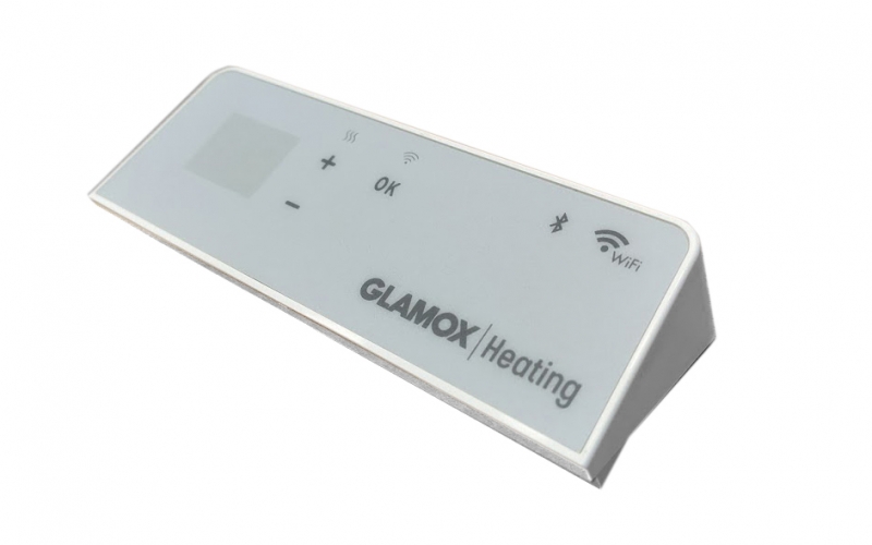 Programmable WiFi+BLE thermostat GLAMOX heating WT2 White for H40/H60 heaters